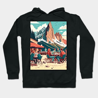 vacation in the italian alps Hoodie